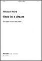 Once in a Dream Two-Part choral sheet music cover
